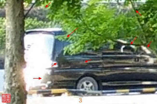 灵异照片:灵异怪车