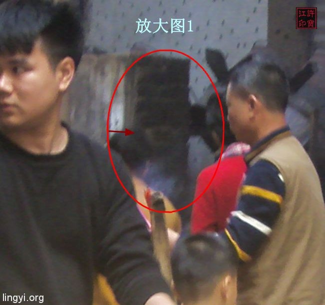 除夕拍到的小庙大眼女神