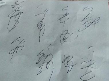有没有懂得这是写的啥?